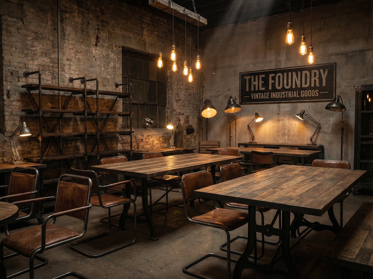 17c 17c复古工业风家具挑选指南 — 视频教程完整版